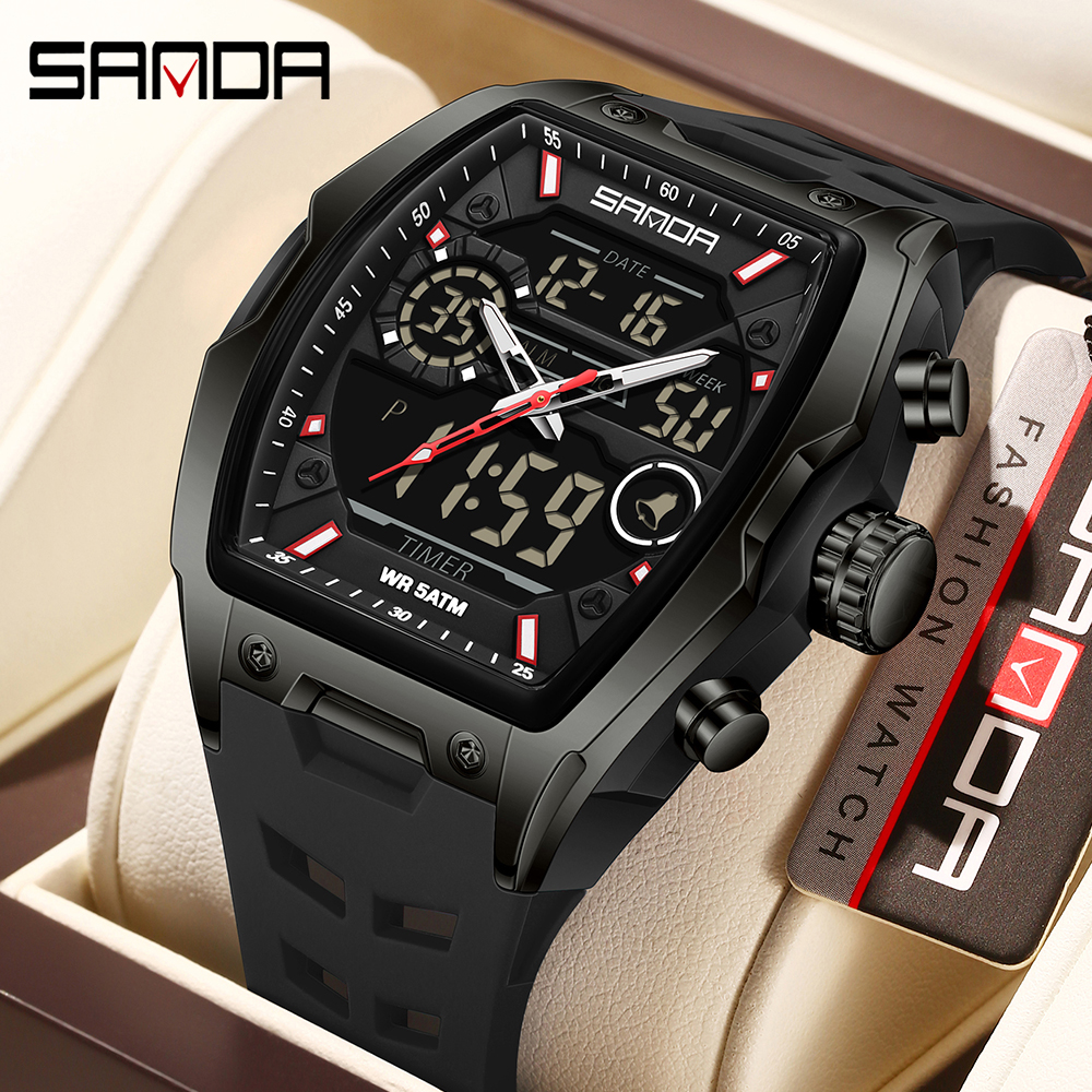 Sanda 6235 Top Brand Men Elect - Minute Repeater Watch reseña y precio