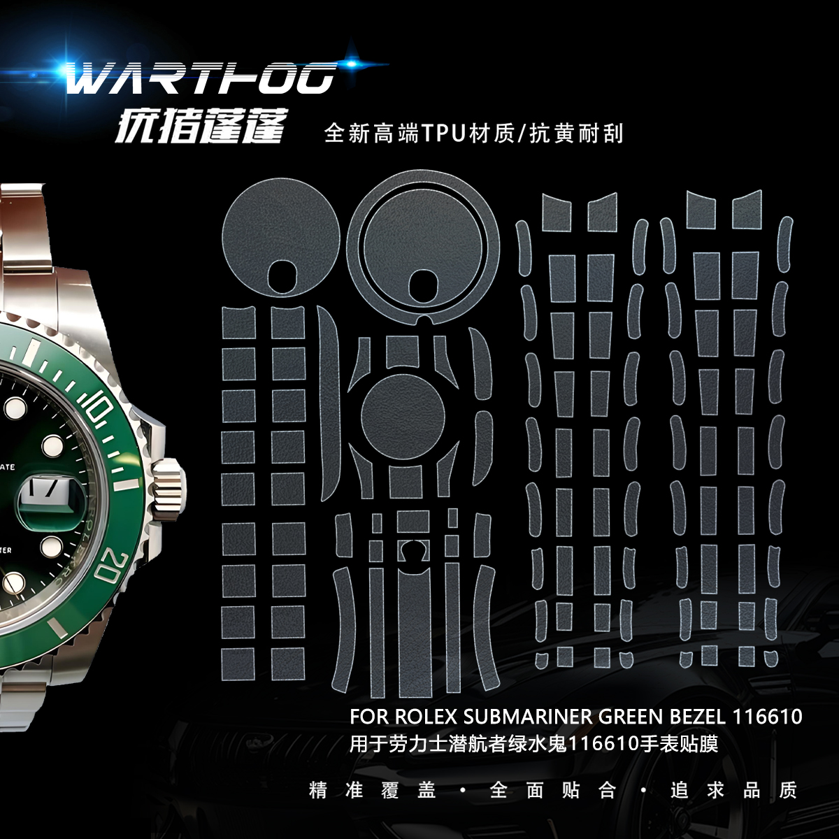 Suitable For Rolex Submariner  - Luxury Watch Black reseña y precio
