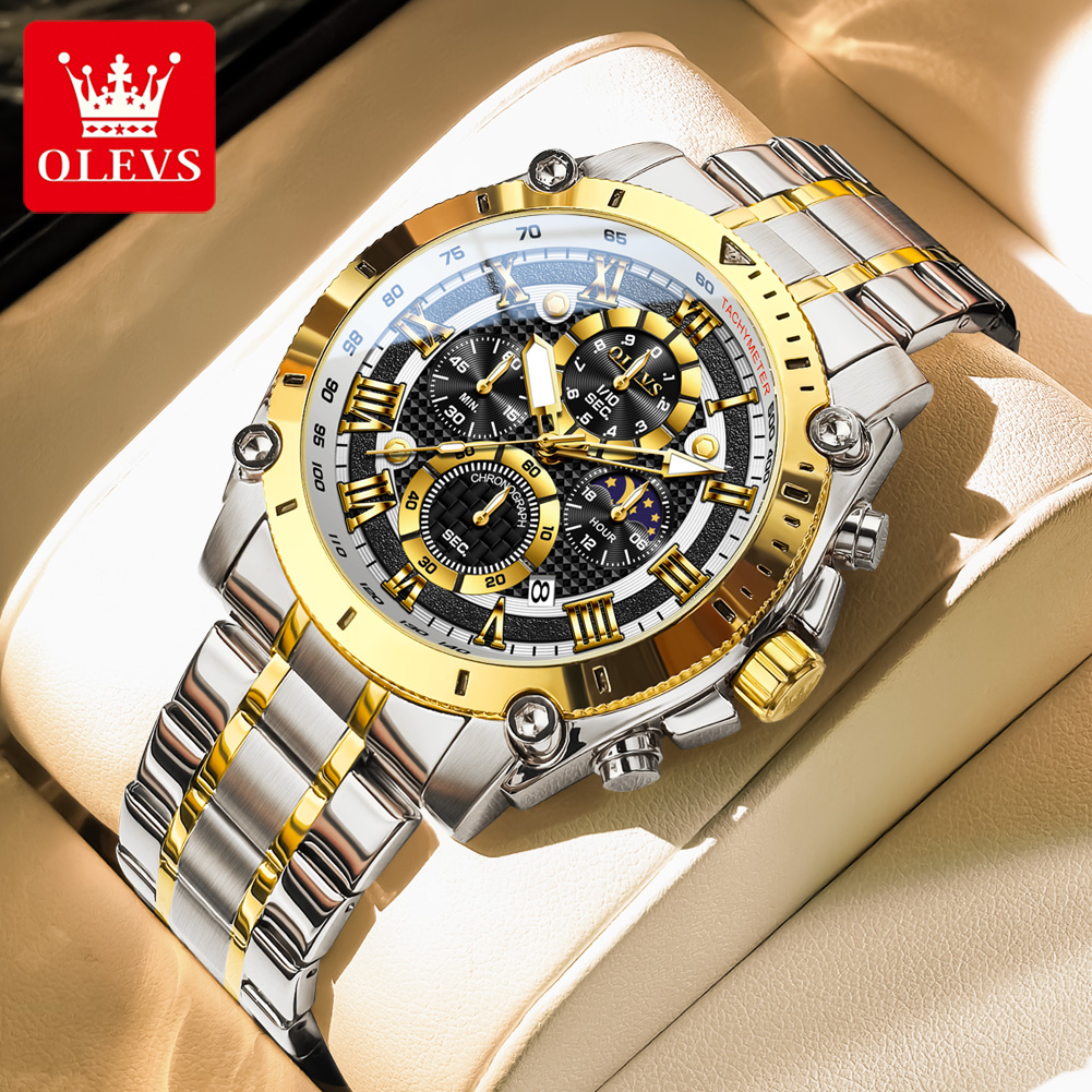 OLEVS 3689 Quartz Men's Watch  - Luxury Watch Zone reseña y precio