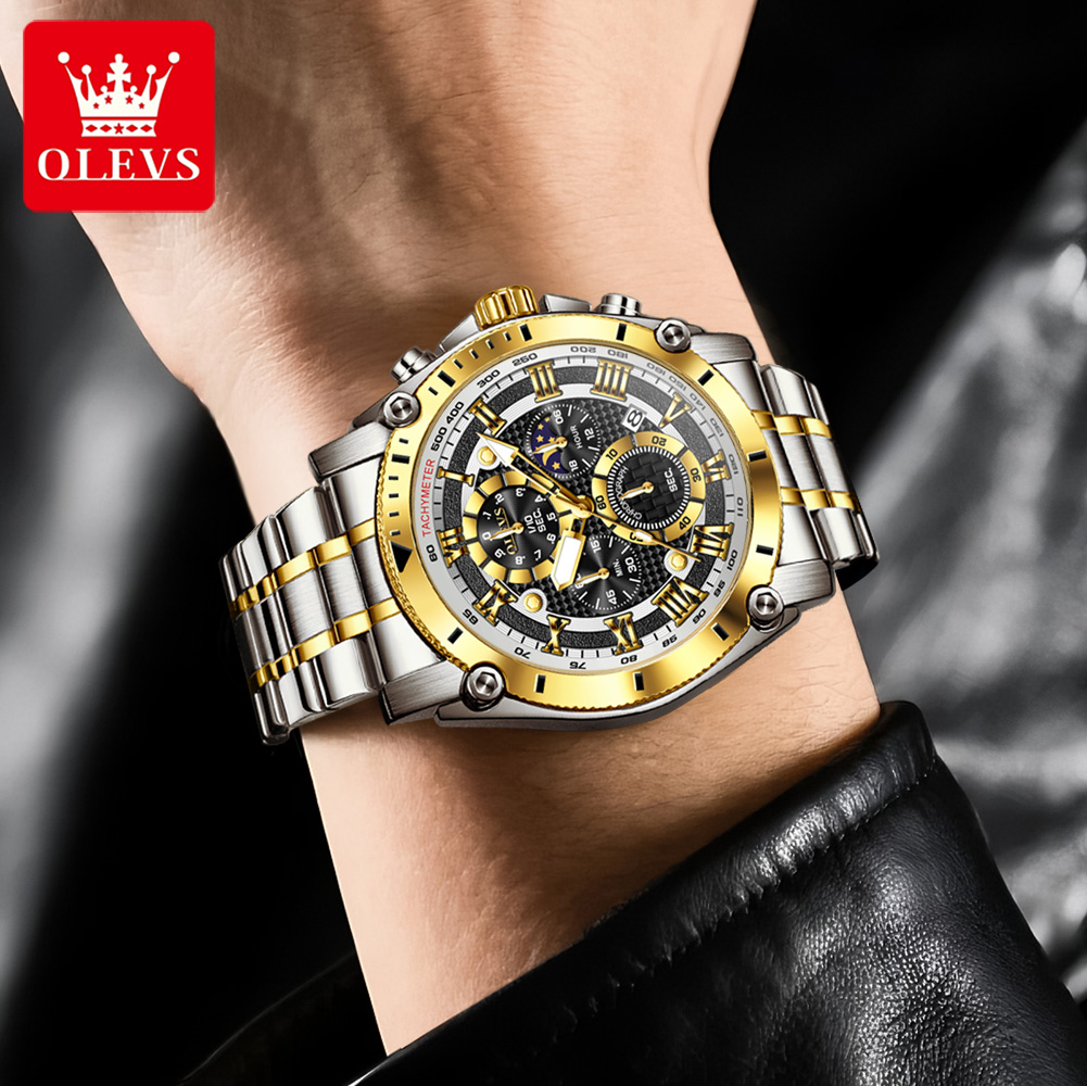 OLEVS 3689 Quartz Men's Watch  - Luxury Watch Zone reseña y precio