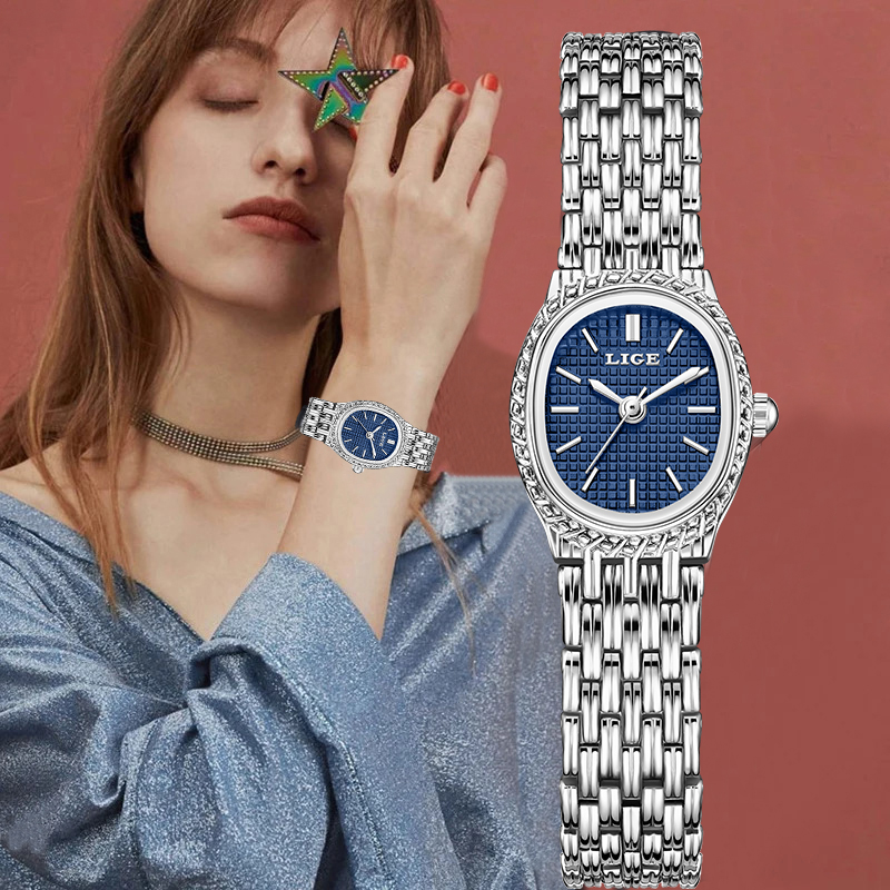 LIGE Fashion Luxury Quartz Wom - Luxury Watch In Usa reseña y precio