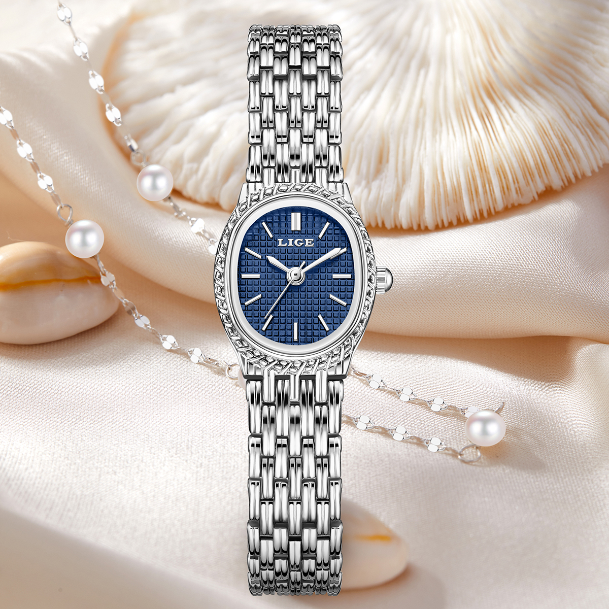 LIGE Fashion Luxury Quartz Wom - Luxury Watch In Usa reseña y precio