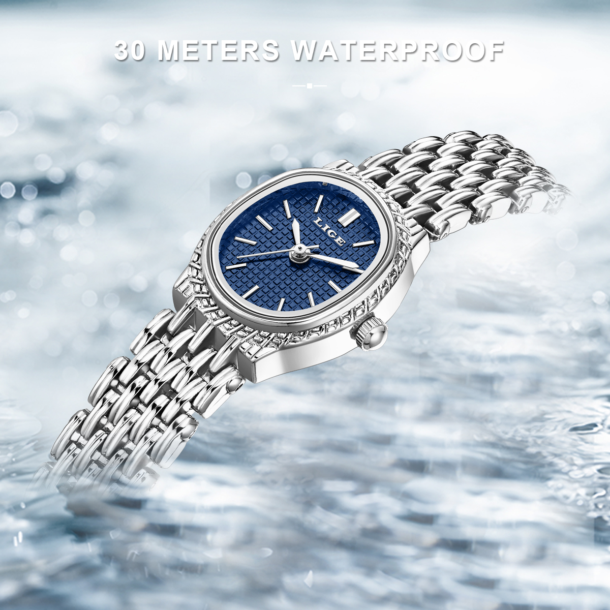 LIGE Fashion Luxury Quartz Wom - Luxury Watch In Usa reseña y precio