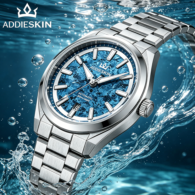 ADDIESKIN K006 Blue Crystalliz - Minute Repeater Watch reseña y precio