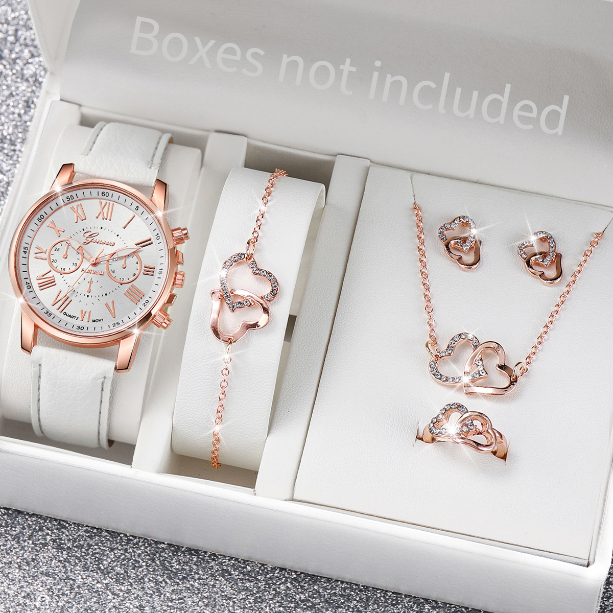 5/6PCS Luxury Women Watches Je - Luxury Watch Organizer reseña y precio