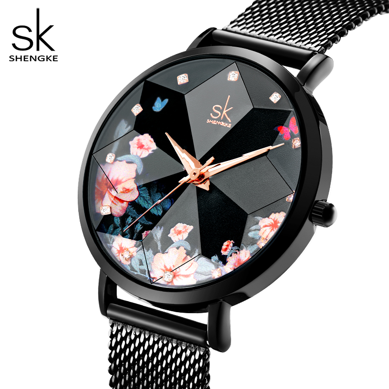 Shengke Fashion Diamond Women  - Luxury Watch On Sale reseña y precio