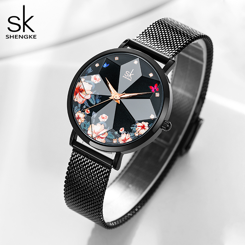 Shengke Fashion Diamond Women  - Luxury Watch On Sale reseña y precio
