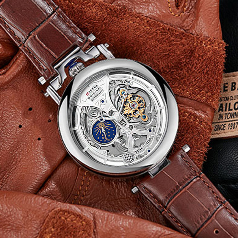New Fashion Hollow Automatic M - Tourbillon Movement Watch reseña y precio