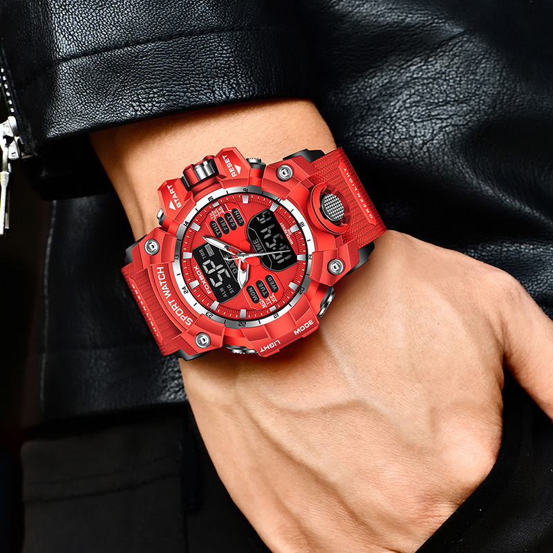 FOXBOX Military Watch for Men  - Luxury Watch Zone reseña y precio