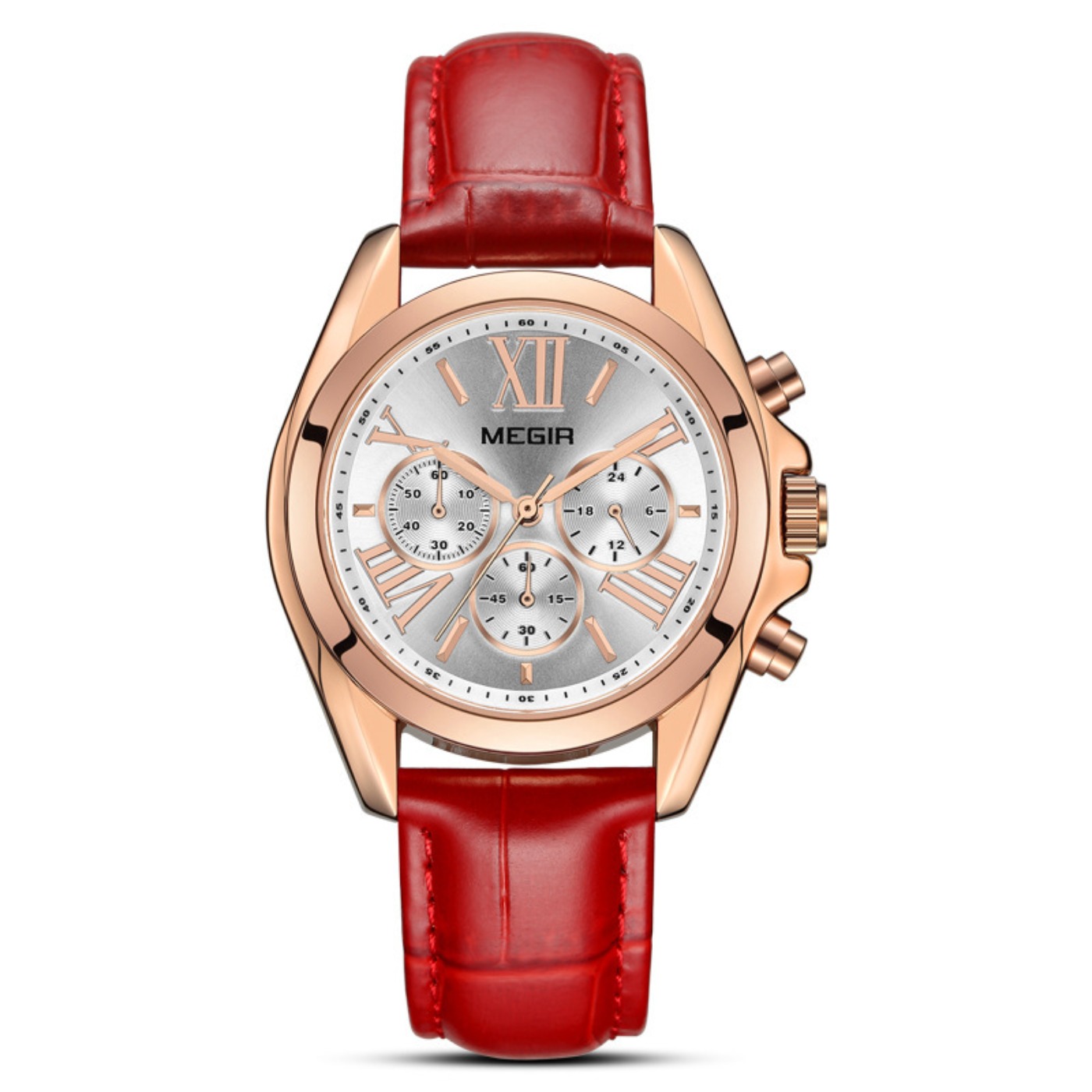 MEGIR New Luxury Leather Watch - Luxury Watch In Usa reseña y precio