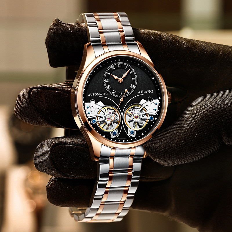 AILANG Brand New Fashion Doubl - Tourbillon Movement Watch reseña y precio