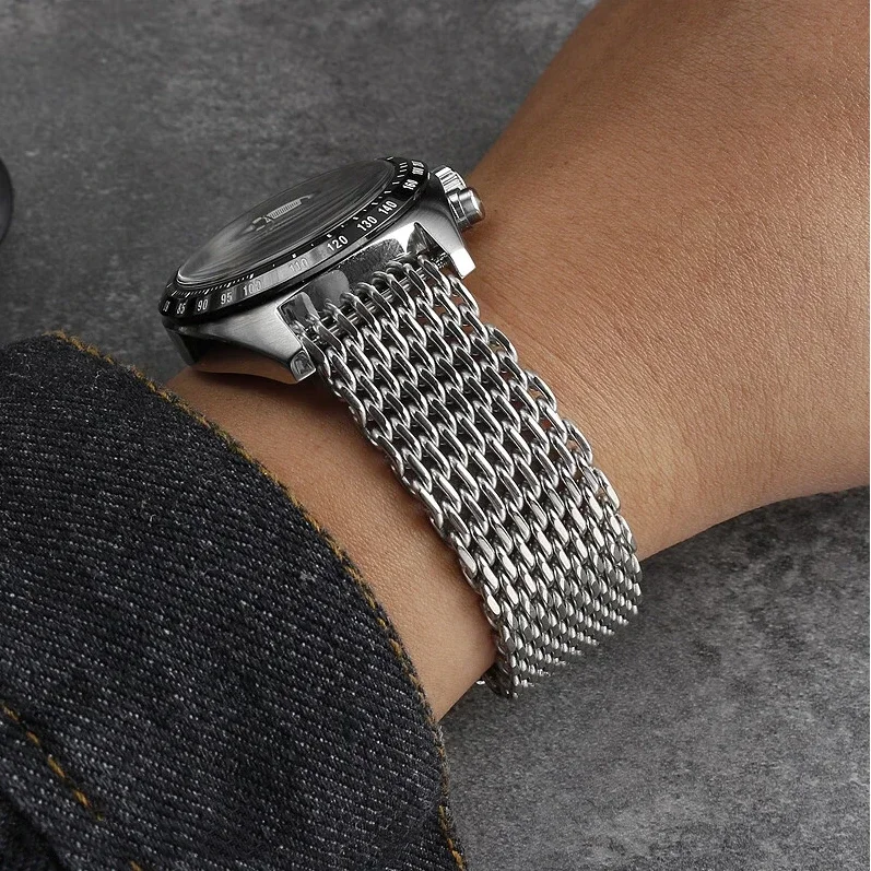 18/20/22/24mm Mesh Solid Stain - Luxury Watch Jaeger Lecoultre reseña y precio