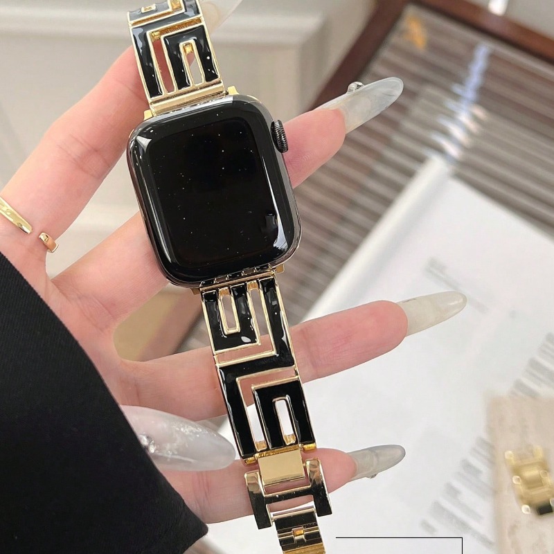 Luxury Metal Strap For Apple W - Luxury Watch Ap reseña y precio