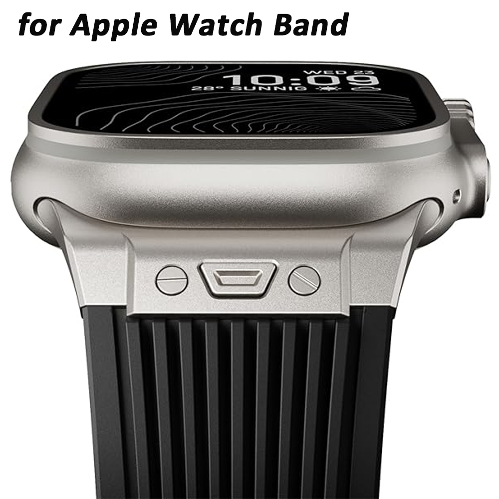 Sports Silicone Strap for Appl - Luxury Watch Ap reseña y precio