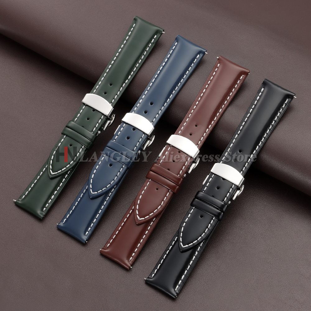 20mm 22mm Oiled Genuine Leathe - Luxury Watch Jaeger Lecoultre reseña y precio
