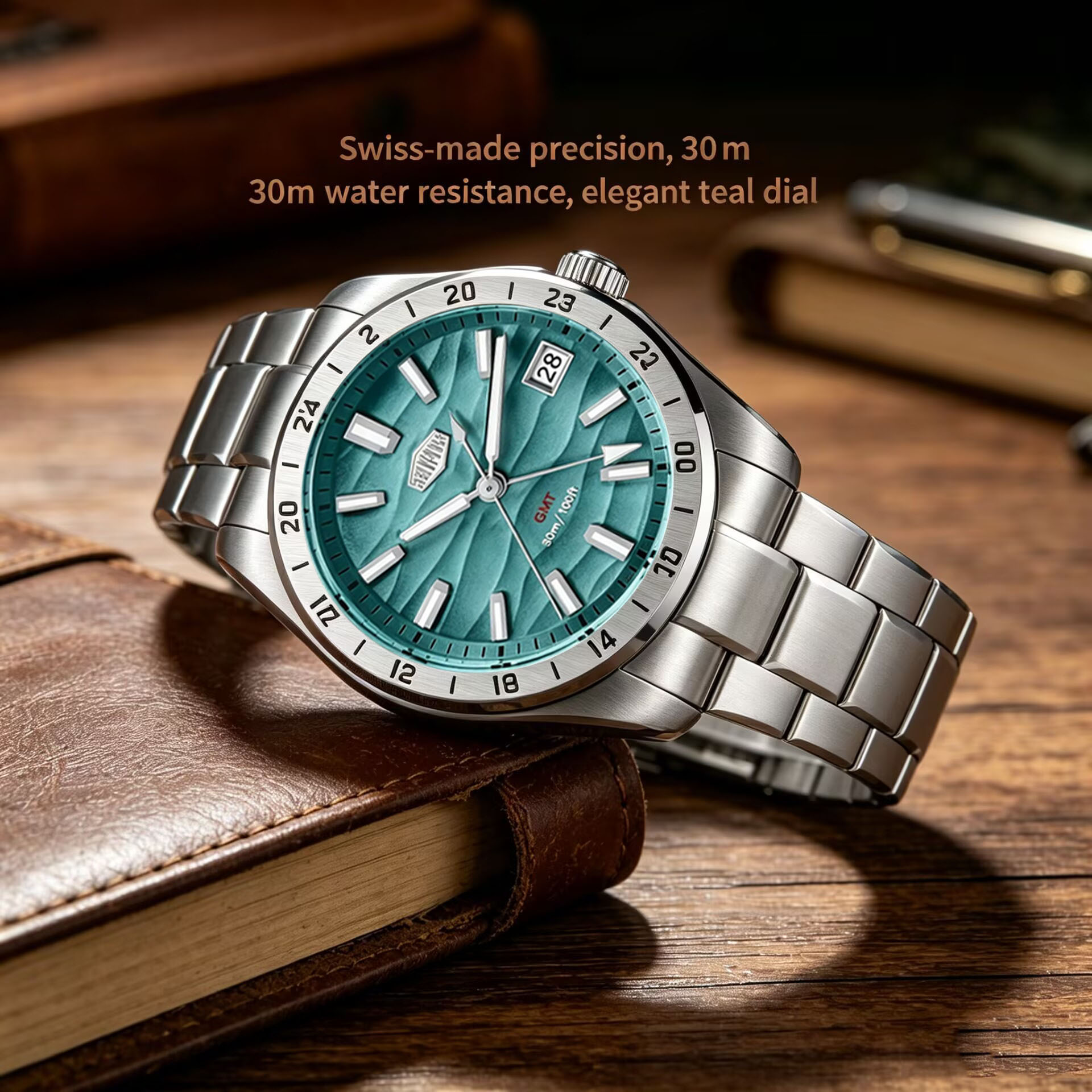 Quality Original GMT Wristwatc - Luxury Watch Zone reseña y precio