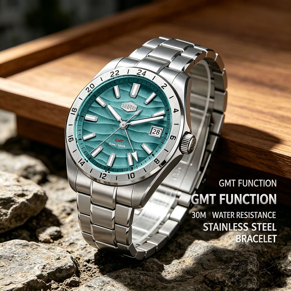 Quality Original GMT Wristwatc - Luxury Watch Zone reseña y precio