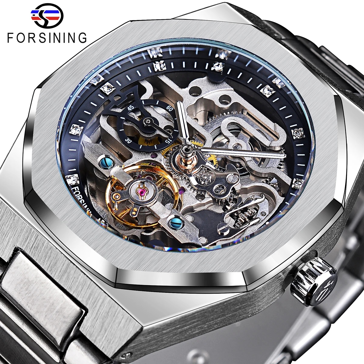Forsining Casual Automatic Mec - Tourbillon Movement Watch reseña y precio
