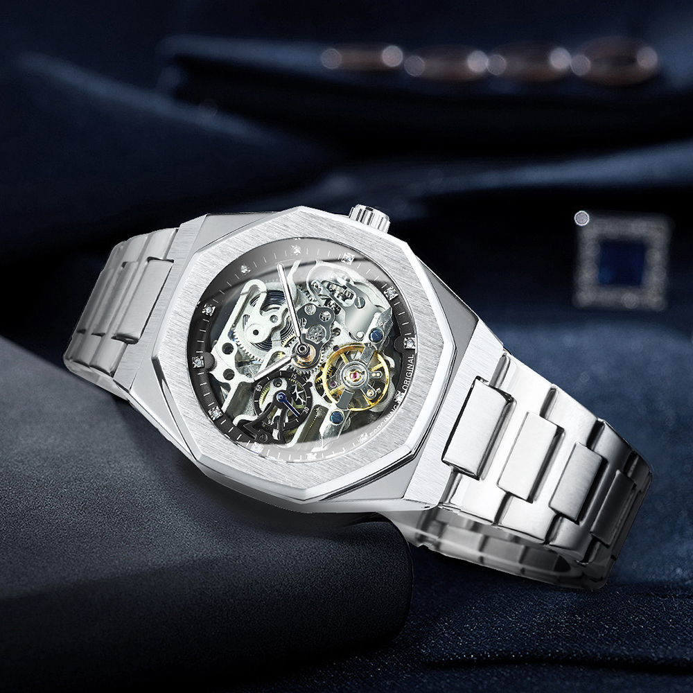 Forsining Casual Automatic Mec - Tourbillon Movement Watch reseña y precio