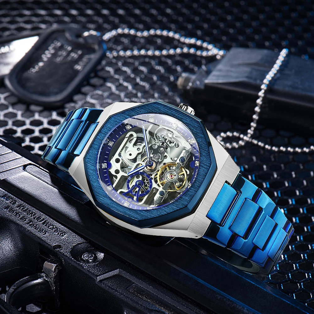 Forsining Casual Automatic Mec - Tourbillon Movement Watch reseña y precio