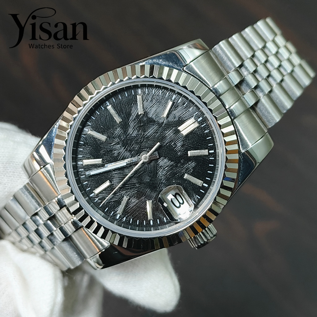 Yisan 36mm/39mm  silver case s - Luxury Watch Black reseña y precio