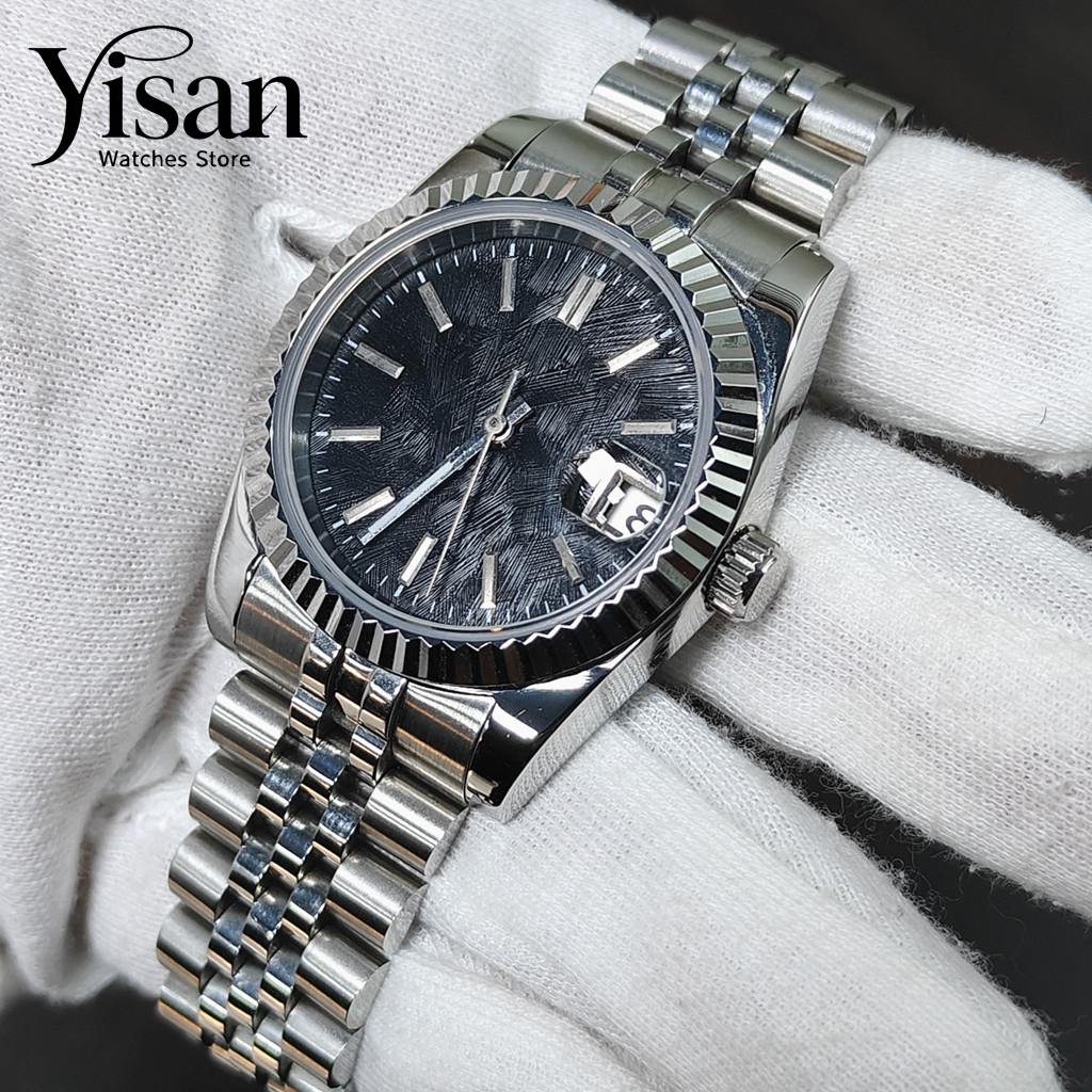 Yisan 36mm/39mm  silver case s - Luxury Watch Black reseña y precio