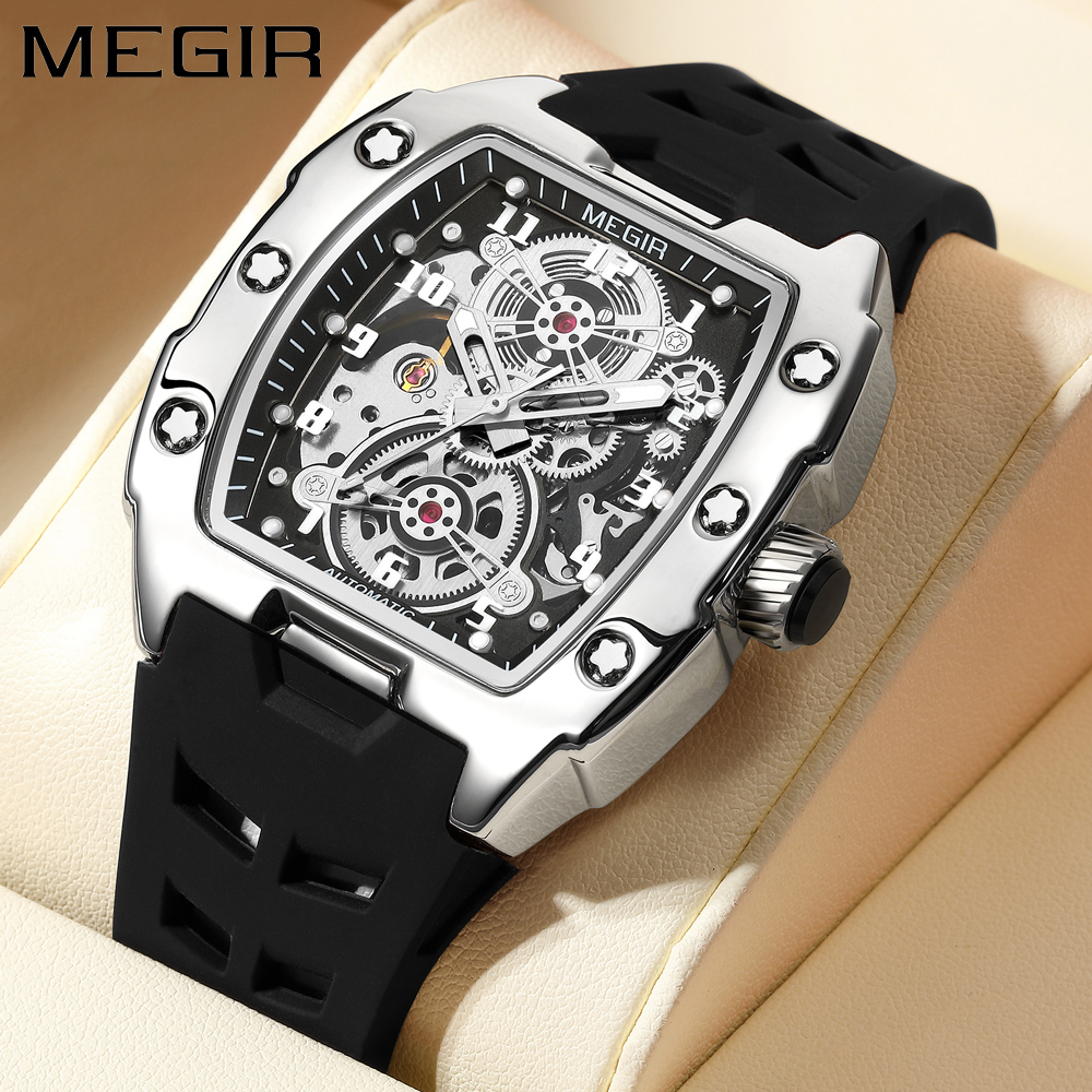 MEGIR Fashion Sport Alloy Case - Tourbillon Movement Watch reseña y precio