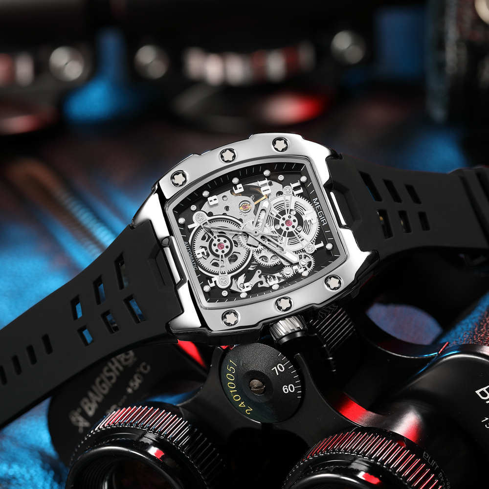 MEGIR Fashion Sport Alloy Case - Tourbillon Movement Watch reseña y precio