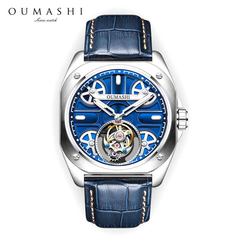 41mm Luxury men's watch Tourbi - Tourbillon Movement Watch reseña y precio