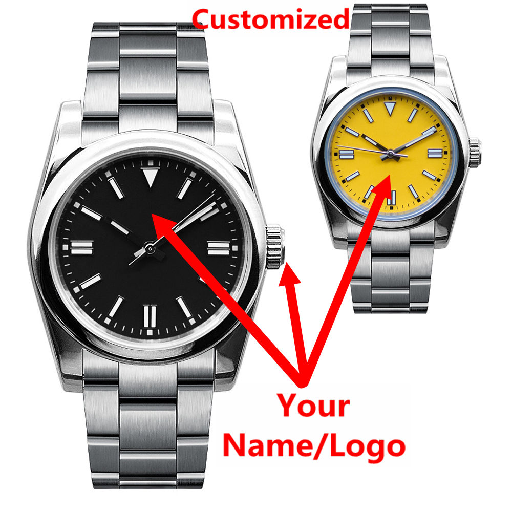 Custom Logo Mens Watch Sapphir - Luxury Watch Life reseña y precio