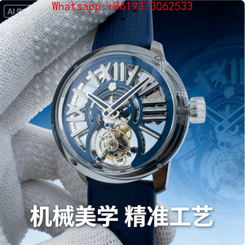 Men's Mechanical Watch Sakura  - Tourbillon Movement Watch reseña y precio