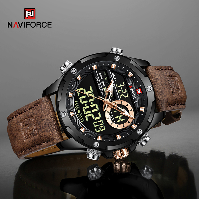 New NAVIFORCE Men Watches Quar - Luxury Watch Zone reseña y precio