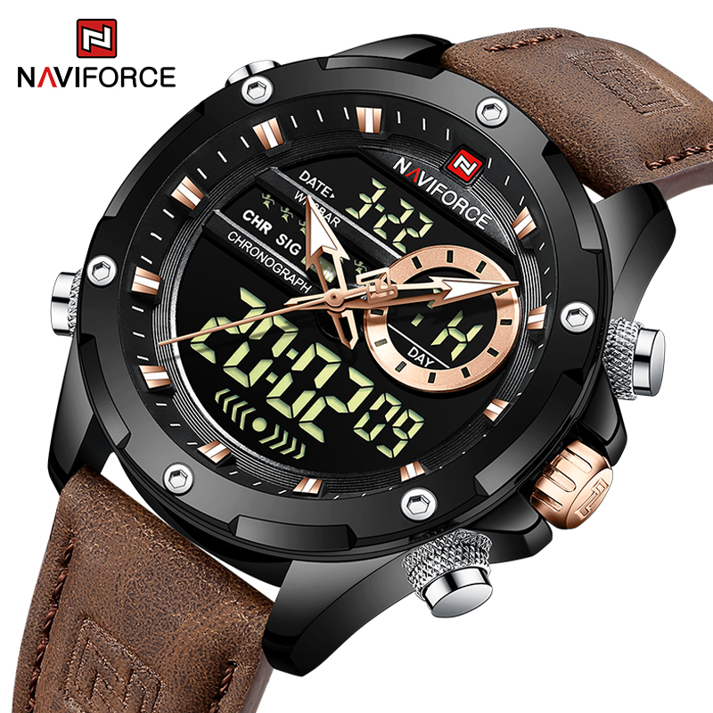 New NAVIFORCE Men Watches Quar - Luxury Watch Zone reseña y precio