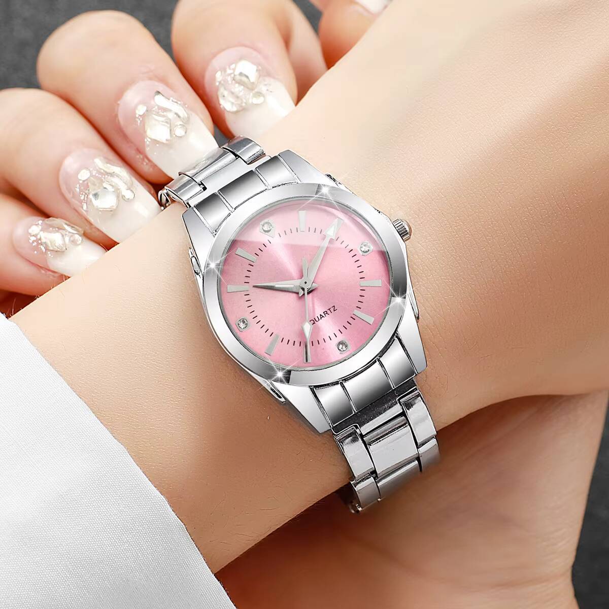 Luxury Rhinestone Women Watche - Luxury Watch Organizer reseña y precio