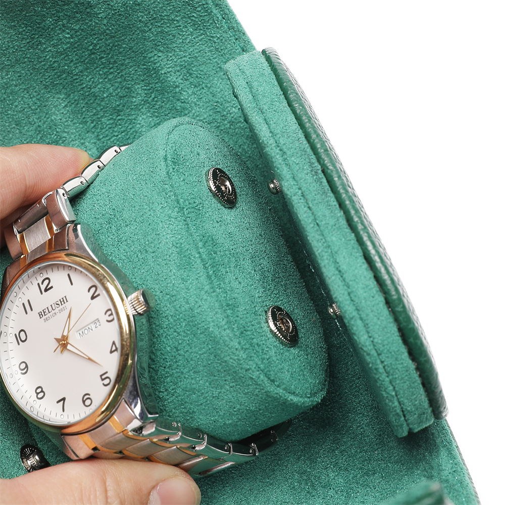 Embers Green Luxury Watch Roll - Luxury Watch Jaeger Lecoultre reseña y precio