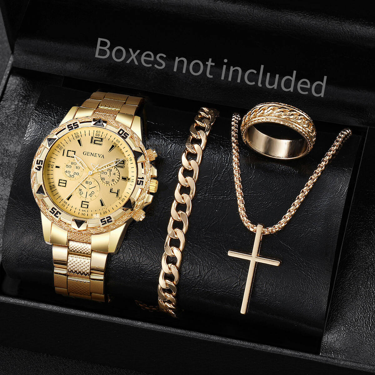 4PCS/Set Fashion Men Business  - Luxury Watch Organizer reseña y precio