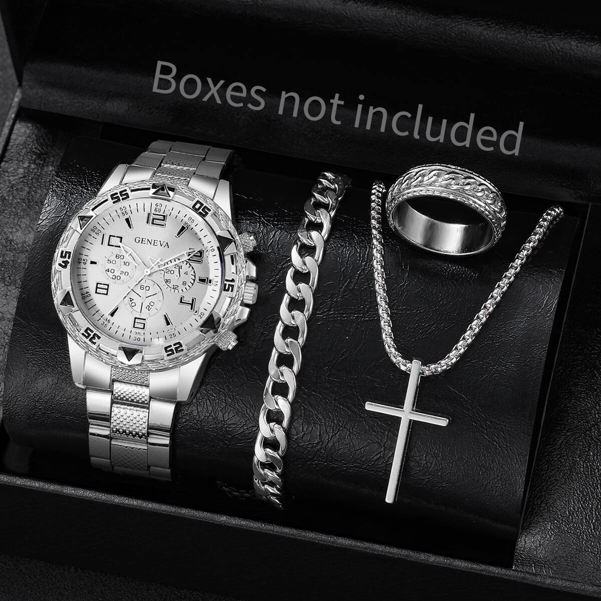 4PCS/Set Fashion Men Business  - Luxury Watch Organizer reseña y precio