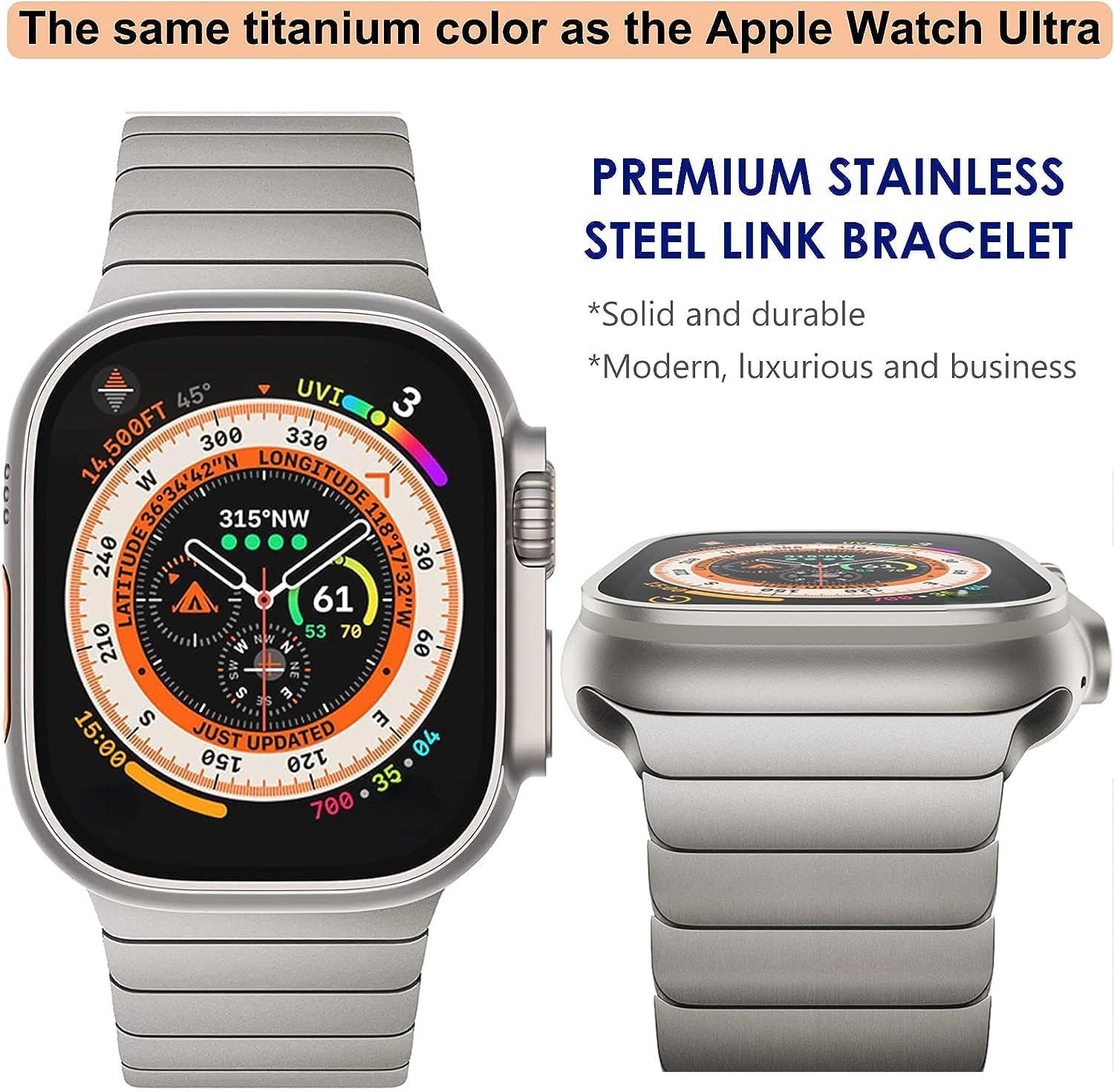 Ultra 3 2 Titanium Color For A - Luxury Watch Ap reseña y precio