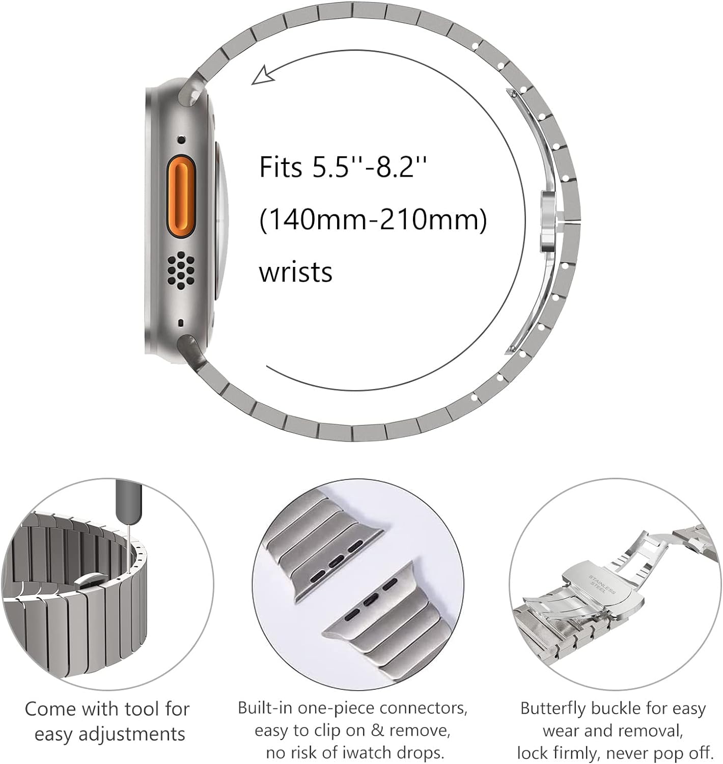 Ultra 3 2 Titanium Color For A - Luxury Watch Ap reseña y precio