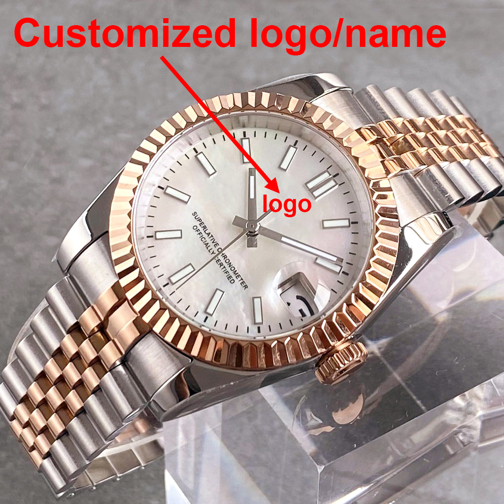 Customized two tone rose gold  - Luxury Watch Life reseña y precio