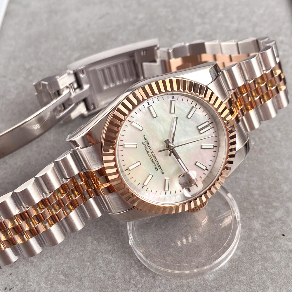 Customized two tone rose gold  - Luxury Watch Life reseña y precio