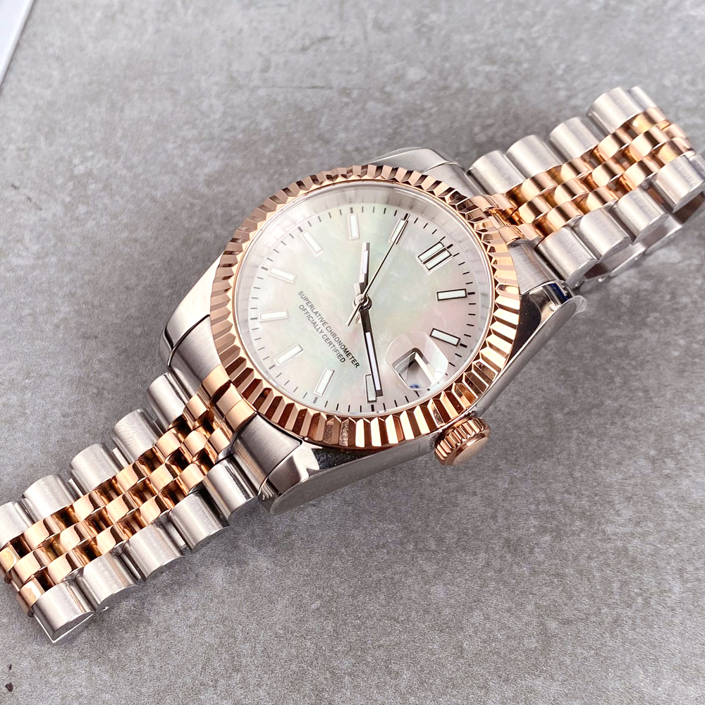 Customized two tone rose gold  - Luxury Watch Life reseña y precio