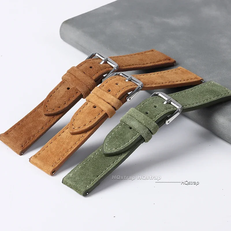 Suede Genuine Leather Watchban - Luxury Watch Jaeger Lecoultre reseña y precio