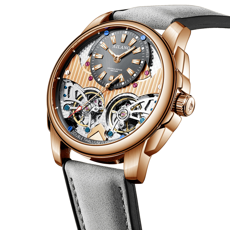 AILANG Automatic Mechanical Wa - Tourbillon Movement Watch reseña y precio