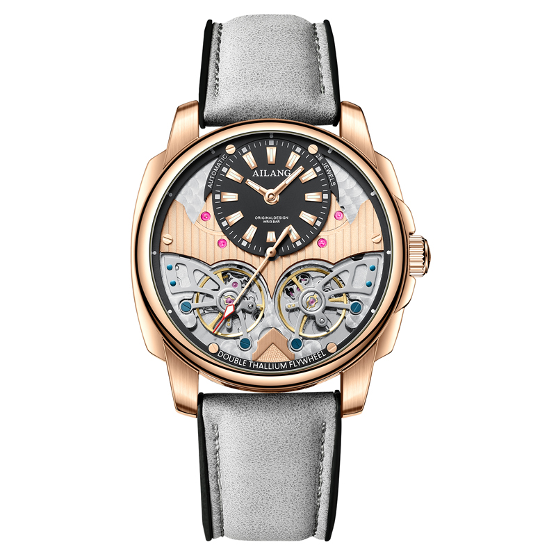 AILANG Automatic Mechanical Wa - Tourbillon Movement Watch reseña y precio