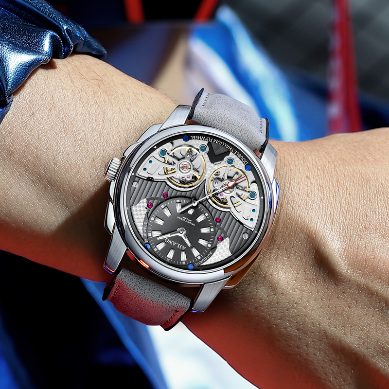 AILANG Automatic Mechanical Wa - Tourbillon Movement Watch reseña y precio