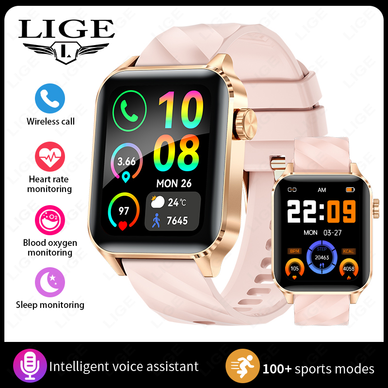 LIGE Smart Watch Luxury Women' - Luxury Watch On Sale reseña y precio