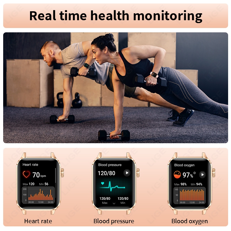 LIGE Smart Watch Luxury Women' - Luxury Watch On Sale reseña y precio