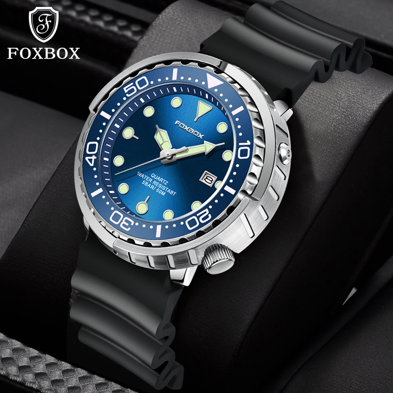 LIGE Top Brand Luxury Men Watc - Luxury Watch Organizer reseña y precio