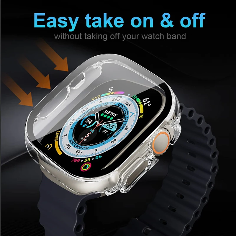 Glass+case For Apple Watch Ult - Luxury Watch Organizer reseña y precio